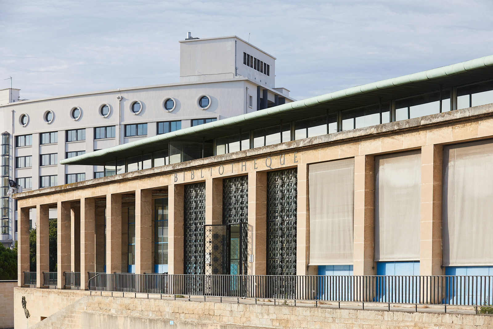 Bibliothèque Universitaire du site Saint-Charles. Crédit Jean Fondacci